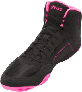 Asics wrestling outlet shoes pink