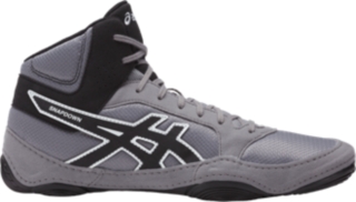 all white asics wrestling shoes