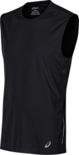 M SLEEVELESS Performance Black Sleeveless Shirts ASICS