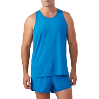 asics running singlet men's