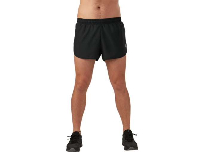 Asics split store running shorts