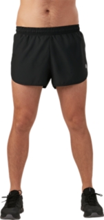 MEN'S SPLIT SHORT | Performance Black | Shorts | ASICS