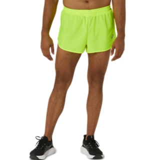 Mens split deals running shorts