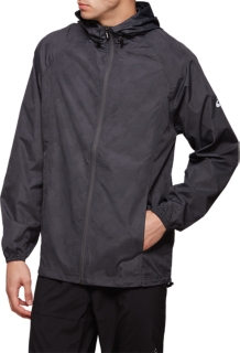 asics packable rain jacket