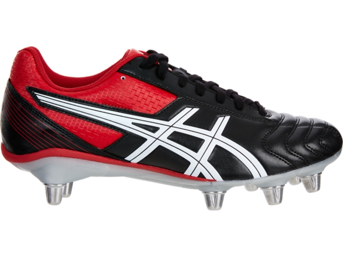 LETHAL TACKLE Men Black Racing Red Whi Mens Football Shoes ASICS Australia