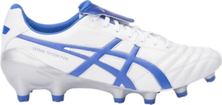 blue asics football boots