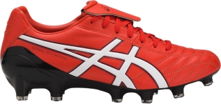 asics testimonial red