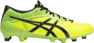 yellow asics football boots