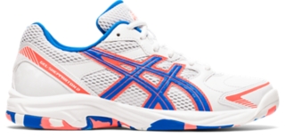 GEL SHEPPARTON 2 D WIDE Women White Electric Blue Womens Lawn Bowls Shoes ASICS Australia