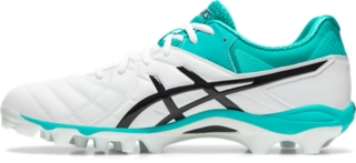 Men s GEL LETHAL 18 White Black Football ASICS Australia