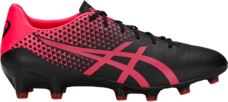 pink asics football boots