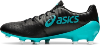 Asics menace black football boots online