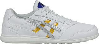 asics white cheer shoes