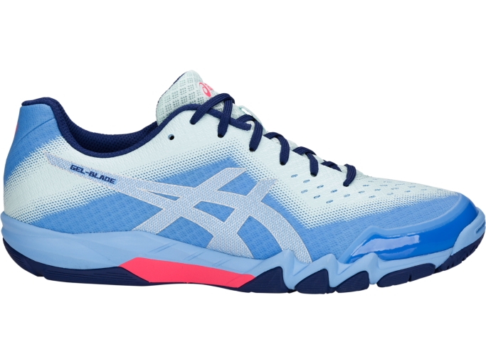 Asics gel blade 6 men's shoes blue print silver sale