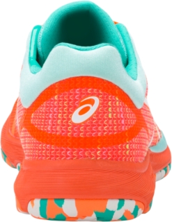 Asics gel professional 14 best sale ff orange netball trainers