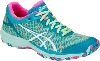 Asics gel professional 14 2024 ff orange netball trainers