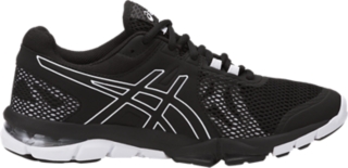 Women s GEL Craze TR 4 Black Black White Training ASICS