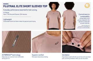 FUJITRAIL ELITE SHORT SLEEVED TOP Technology
