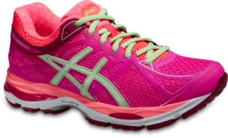 Women's GEL-CUMULUS 17 | PINK GLOW/PISTACHIO/FLASH CORAL | Chaussures  Running | ASICS Outlet