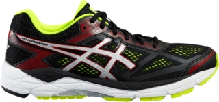 Unisex GEL-FOUNDATION 12 (2E) | BLACK/SILVER/SAFETY YELLOW | Zapatillas |  ASICS Outlet