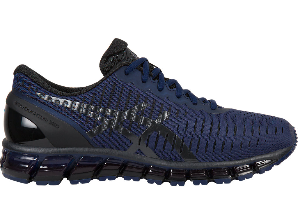 Men's GEL-QUANTUM 360 | Medieval Blue/Black/Navy | Running Shoes | ASICS