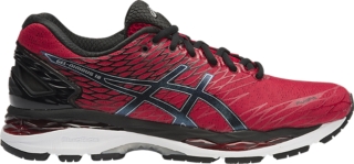 asics gel nimbus 18 kids red