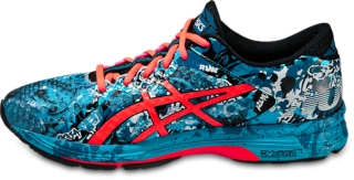 Men's GEL-NOOSA TRI 11 | Island Blue/Flash Coral/Black | Running Shoes ASICS