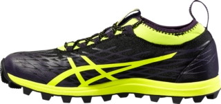 GEL FujiRunnegade 2 Men BLACK SAFETY YELLOW INFINITY PURPLE