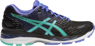 asics gel nimbus  18 kids purple