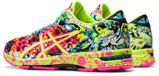 Women's GEL-NOOSA TRI | Hot Pink/Flash Yellow/Black | Running Shoes | ASICS