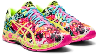 Women's GEL-NOOSA TRI | Hot Pink/Flash Yellow/Black | Running Shoes |