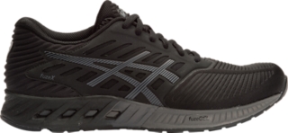 asics touch gel fuzex black running shoes