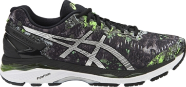 Gel Kayano 23 Le Men Black Silver Green Gecko Asics Australia