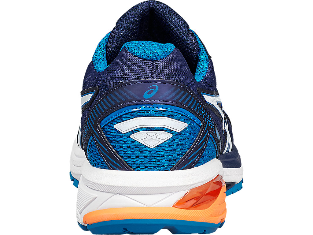 Men's GT-1000 5 Indigo Blue/Snow/Hot Orange | Running Shoes | ASICS