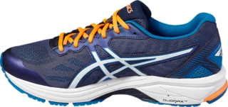 Men's GT-1000 5 Blue/Snow/Hot Orange | Running | ASICS