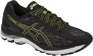 Men's GEL-PURSUE 3 | BLACK/BLACK/ENERGY GREEN | Running | ASICS Outlet