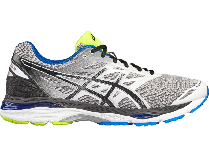 GEL CUMULUS 18 Men WHITE BLACK ELECTRIC BLUE notdisplayed ASICS IT