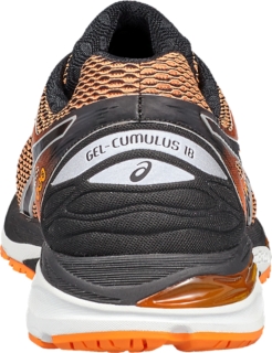 GEL CUMULUS 18 Men HOT ORANGE BLACK WHITE notdisplayed