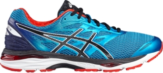 GEL CUMULUS 18 Men ISLAND BLUE BLACK VERMILION notdisplayed ASICS UK