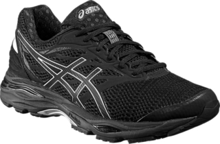 Men's 18 | Black/Silver/Black | Running Shoes | ASICS