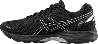 Men's 18 | Black/Silver/Black | Running Shoes | ASICS