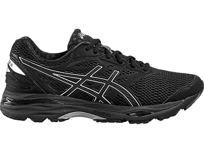 Image 1 of 5 of Men's Black/Silver/Black GEL-CUMULUS 18 Men's Running Shoes