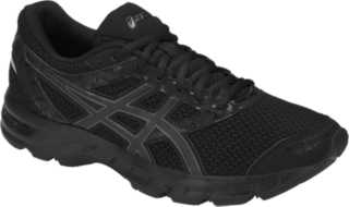 Asics men's gel excite 4 outlet running shoes - black/silver