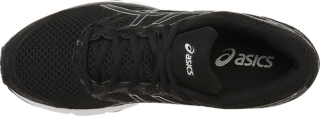 Asics men's gel excite shop 4 running shoes - black/silver