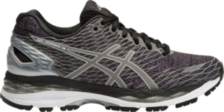 Women's GEL-NIMBUS 18 LITE-SHOW | BLACK/SILVER/SHARK | Running | ASICS  Outlet