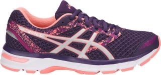 Women s GEL Excite 4 Grape Silver Begonia Pink Running Shoes