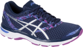 Asics women's gel excite 4 shop running shoes - blue/silver aqua