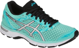 Asics women's gel excite 4 2025 running shoes - blue/silver aqua