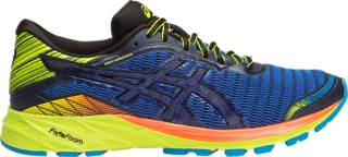 Men's DynaFlyte | Poseidon/Black/Safety Yellow Running Shoes |