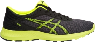 Nitrofuze | Men | DARK STEEL/SAFETY YELLOW/BLACK | notdisplayed | ASICS UK